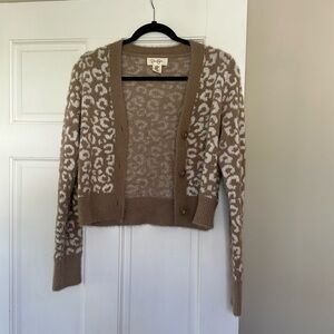 Leopard cardigan